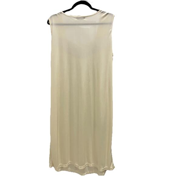 Lati Fashions Nightgown Yellow Sleeveless Size XL See Measurements - Picture 5 of 9